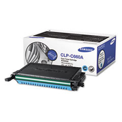 SAMSUNG ELECTRONICS AMERICA  INC. Clpc660a Toner  2000 Page-Yield  Cyan; UNIT OF MEASURE: EA