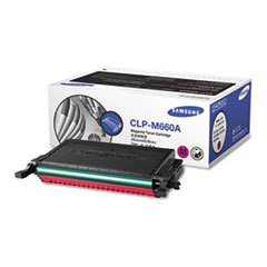 SAMSUNG ELECTRONICS AMERICA  INC. Clpm660a Toner  2000 Page-Yield  Magenta; UNIT OF MEASURE: EA