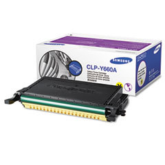 SAMSUNG ELECTRONICS AMERICA  INC. Clpy660a Toner  2000 Page-Yield  Yellow; UNIT OF MEASURE: EA
