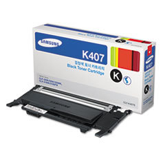 SAMSUNG ELECTRONICS AMERICA  INC. Cltk407s (clt-K407s) Toner  1 500 Page-Yield  Black; UNIT OF MEASURE: EA
