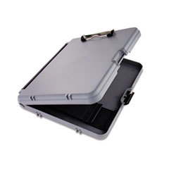 SAUNDERS MFG. CO.  INC. Workmate Storage Clipboard  1/2in Capacity  Holds 8-1/2w X 11h  Charcoal/gray; UNIT OF MEASURE: EA
