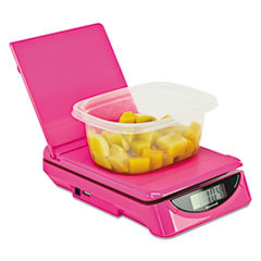 SALTER BRECKNELL Ps25 25 Lb Electronic Postal Shipping Scale  Pink; UNIT OF MEASURE: EA