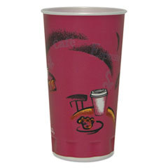 SOLO CUPS Trophy Plus Dual Temperate Cups  20 Oz  Bistro Design  750/carton; UNIT OF MEASURE: BX