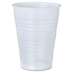SOLO CUPS Galaxy Translucent Cups  Plastic  10 Oz  Clear  100/pack; UNIT OF MEASURE: PG