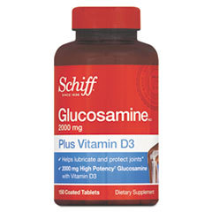 RECKITT BENCKISER Glucosamine 2000 Mg Plus Vitamin D3 Coated Tablet  150 Count; UNIT OF MEASURE: EA