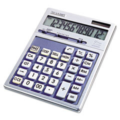 SHARP ELECTRONICS El2139hb Portable Executive Desktop/handheld Calculator  12-Digit Lcd; UNIT OF MEASURE: EA