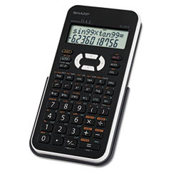 SHARP ELECTRONICS El-531xbwh Scientific Calculator  12-Digit Lcd; UNIT OF MEASURE: EA