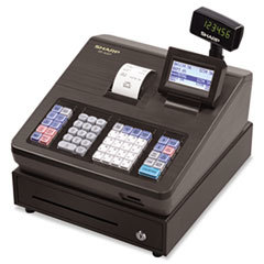 SHARP ELECTRONICS Xe Series Electronic Cash Register  Thermal Printer  2500 Lookup  25 Clerks  Lcd; UNIT OF MEASURE: EA