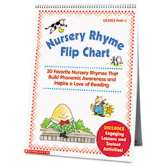 SCHOLASTIC INC. Nursery Rhyme Flip Chart  Grades Prek-1  20 Pages; UNIT OF MEASURE: EA