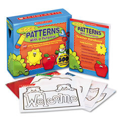 SCHOLASTIC INC. Biggie Patterns With A Purpose Reproducible Pages  Grades Pre K-2; UNIT OF MEASURE: EA