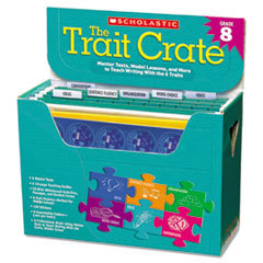 SCHOLASTIC INC. Trait Crate  Grade 8  Six Books  Learning Guide  Cd  More; UNIT OF MEASURE: EA