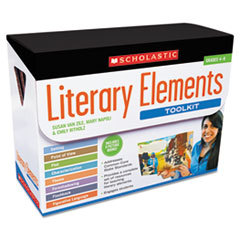 SCHOLASTIC INC. Literary Elements Box Set  Eight Books With Teaching Guides And Posters; UNIT OF MEASURE: KT