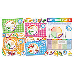 SCHOLASTIC INC. My Food Plate Bulletin Board Set  With Poster And Activity Guide; UNIT OF MEASURE: SE