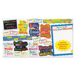 SCHOLASTIC INC. Our Bully Free Classroom Bulletin Board Set  18 X 24; UNIT OF MEASURE: EA