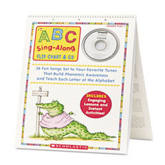 SCHOLASTIC INC. Abc Singalong Flip Chart  26 Pages  Cd; UNIT OF MEASURE: EA