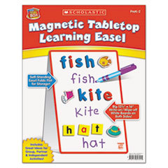 SCHOLASTIC INC. Magnetic Tabletop Learning Easel  Ages 4-7; UNIT OF MEASURE: EA