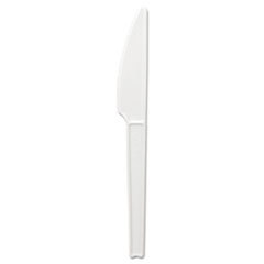 ASEAN Jaya Compostable Cutlery  6in Length  Knife  Pearl  500/carton; UNIT OF MEASURE: BX