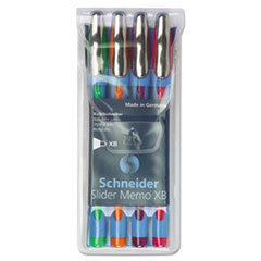 STRIDE WRITING Memo Ballpoint Pens  1.4 Mm  Assorted Ink; UNIT OF MEASURE: SE