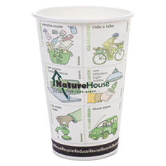 SAVANNAH SUPPLIES INC. Paper/pla Hot Cups  8 Oz  White  50/pack; UNIT OF MEASURE: PG