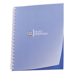 SWINGLINE Design View Presentation Binding System Covers  11 X 8-1/2  Frost  25/pack; UNIT OF MEASURE: PG