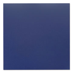 SWINGLINE Opaque Plastic Binding System Covers  11-1/4 X 8-3/4  Navy  25/pack; UNIT OF MEASURE: PG
