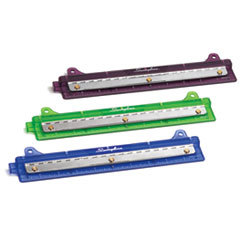 ACCO BRANDS  INC. Three-Sheet Three-Hole Portable Punch  9/32in Holes  Assorted Colors; UNIT OF MEASURE: EA