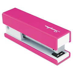 ACCO BRANDS  INC. Half Strip Fashion Stapler  20-Sheet Capacity  Pink; UNIT OF MEASURE: EA