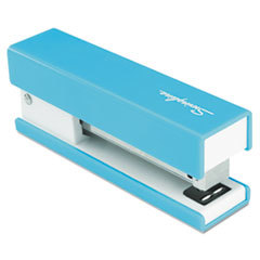 ACCO BRANDS  INC. Half Strip Fashion Stapler  20-Sheet Capacity  Blue; UNIT OF MEASURE: EA