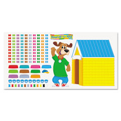 TREND ENTERPRISES  INC. 100th Day Happy Hound Bulletin Board Set  137 Pieces; UNIT OF MEASURE: EA