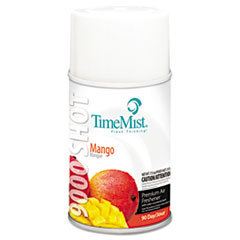 AMREP 9000 Shot Metered Air Fresheners  Mango  7.5oz Aerosol  4/carton; UNIT OF MEASURE: BX