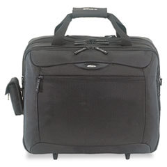 TARGUS Citygear Rolling Travel Laptop Case  Nylon  18 X 10 X 15  Black; UNIT OF MEASURE: EA