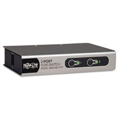 TRIPPLITE 2-Port Desktop Kvm Switch W/ 2 Kvm Cable Kits (ps2); UNIT OF MEASURE: EA