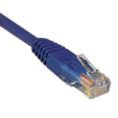 TRIPPLITE N002-010-Bl 10ft Cat5e 350mhz Molded Cable Rj45 M/m Blue  10'; UNIT OF MEASURE: EA