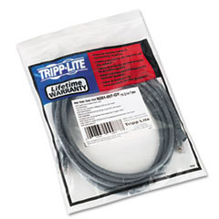 TRIPPLITE Cat6 Snagless Patch Cable  7 Ft.  Gray; UNIT OF MEASURE: EA