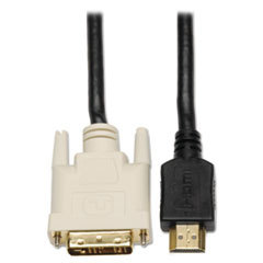 TRIPPLITE P566-006 6ft Hdmi To Dvi Gold Digital Video Cable Hdmi-M / Dvi-M  6&#39;; UNIT OF MEASURE: EA