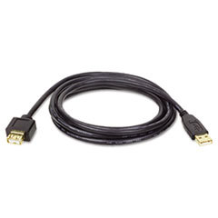 TRIPPLITE U024-010 10-Ft. Usb A/a Gold Extension Cable For Usb 2.0 Cable Usb-A M/f; UNIT OF MEASURE: EA