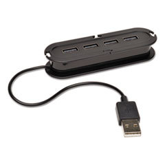 TRIPPLITE U222-004-R 4-Port Usb 2.0 Ultra-Mini Hub  Black; UNIT OF MEASURE: EA