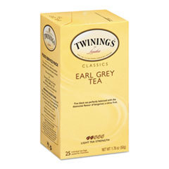 TWININGS NORTH AMERICA INC Tea Bags  Earl Grey  1.76 Oz  25/box; UNIT OF MEASURE: BX