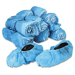 GENERAL SUPPLY Disposable Shoe Covers  Nonwoven Polypropylene  Blue  150 Pairs/carton; UNIT OF MEASURE: BX
