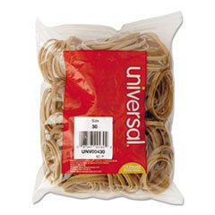UNIVERSAL OFFICE PRODUCTS Rubber Bands  Size 30  2 X 1/8  275 Bands/1/4lb Pack; UNIT OF MEASURE: PG