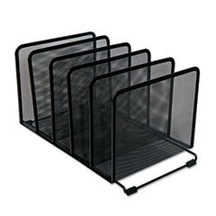 UNIVERSAL OFFICE PRODUCTS Mesh Stacking Sorter  Five Sections; UNIT OF MEASURE: EA