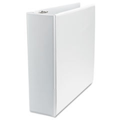 UNIVERSAL OFFICE PRODUCTS Economy D-Ring Vinyl View Binder  3in Capacity  White; UNIT OF MEASURE: EA
