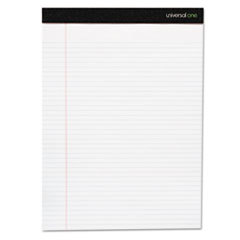 UNIVERSAL OFFICE PRODUCTS Perforated Edge Ruled Writing Pads  Legal  6 Pads/pack  White; UNIT OF MEASURE: PG