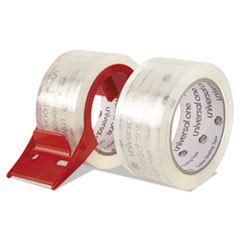 UNIVERSAL OFFICE PRODUCTS Mailing &amp; Storage Tape  2in X 55yds  3in Core  Clear  2/pack; UNIT OF MEASURE: PG
