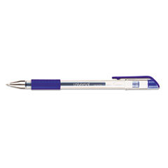 UNIVERSAL OFFICE PRODUCTS Roller Ball Stick Gel Pen  Blue Ink  Medium  Dozen; UNIT OF MEASURE: DZ