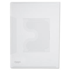 UNIVERSAL OFFICE PRODUCTS Deluxe Locking Project File With Cd-Rom Holder  9 X 12  Poly  Clear  25/pack; UNIT OF MEASURE: PG
