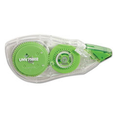 UNIVERSAL OFFICE PRODUCTS Correction Tape With Two-Way Dispenser  Non-Refillable  1/5in X 472in  2/pack; UNIT OF MEASURE: PG