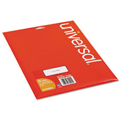 UNIVERSAL OFFICE PRODUCTS Inkjet Printer Labels  1 X 2 5/8  White  750/pack; UNIT OF MEASURE: PG