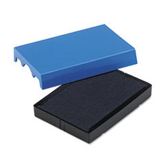 U. S. STAMP &amp; SIGN Trodat T4729 Dater Replacement Pad  1 9/16 X 2  Blue; UNIT OF MEASURE: EA