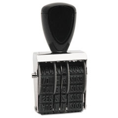 U. S. STAMP &amp; SIGN Rubber Stamp  Dater  Conventional  Type Size 2; UNIT OF MEASURE: EA